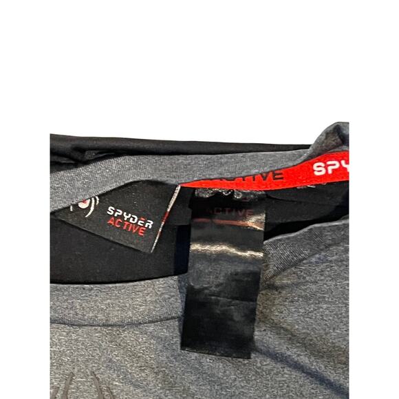 SpyderActive Sweat Wicking Workout Shirt L - Picture 3 of 4
